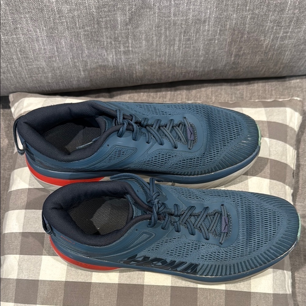 Hoka Men's Blue Athletic Shoes - Picture 5 of 6